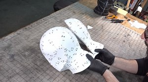 4.2K views · 181 reactions | The perfect tool for making prop and costume pieces this year! Grab yourself a foam head form pattern from our shop: https://www.punishedprops.com/shop/head-form-pattern/ | Punished Props Academy | Facebook