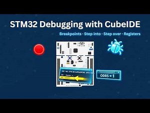 How to Debug STM32 in STM32CubeIDE (Beginner Guide)