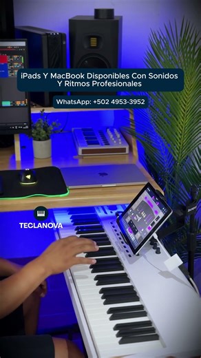 iPad Y MacBook Con sonidos Y Ritmos Profesionales Disponibles