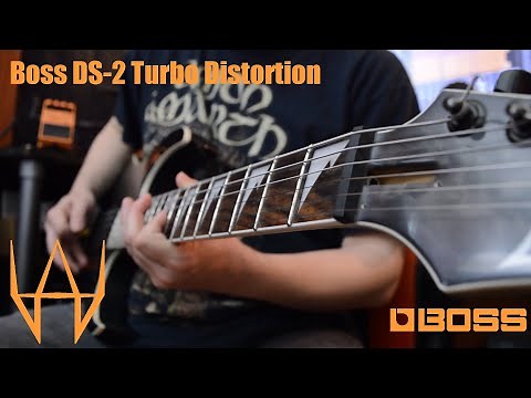 Boss DS-2 Turbo Distortion Pedal - Metal Demo