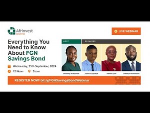 Everything You Need to Know About FGN Savings Bond [Webinar]