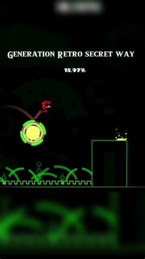 Generation Retro Secret Way. #geometrydash