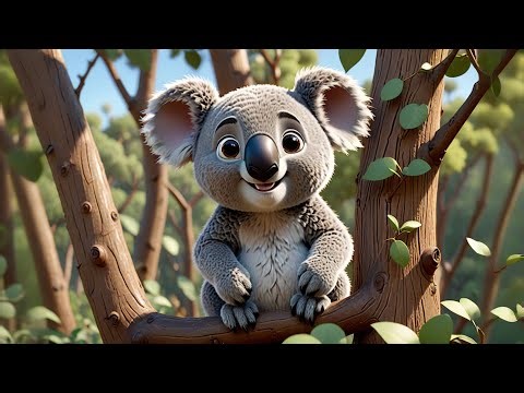 Cuddly Koala Loves to Climb | Fun Animal Song for Kids | Nursery Rhymes and Baby Songs