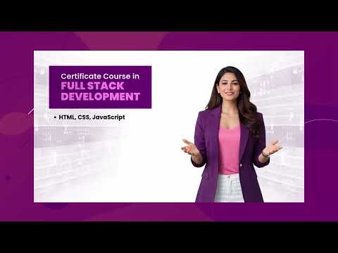 🚀 Full Stack Web Development Course 2025 | HTML CSS JS React Node MongoDB | Disha Institute Pune