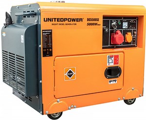 [Hot Item] Air-Cooled &Electric Diesel Engine, Electric and Portable and Power Diesel Silent Generator with United Power