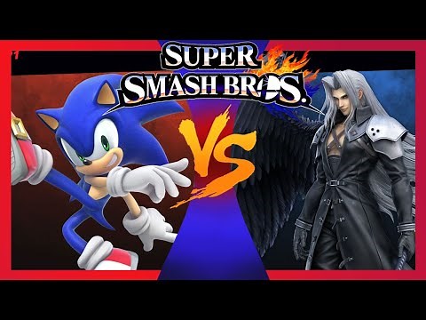 SONIC TAKES ON SEPHIROTH!! Sonic Plays Super Smash Bros Ultimate Sephiroth Challenge VERY HARD!