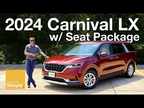 2024 Kia Carnival LX Seat Package | Bargain 8 Passenger Van?!