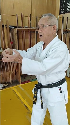 Koi no shippo uchi yoko uchi Fish-tail wrist blocks / Takehiro Gaja Sensei Uechi ryu Karate Hozonkai