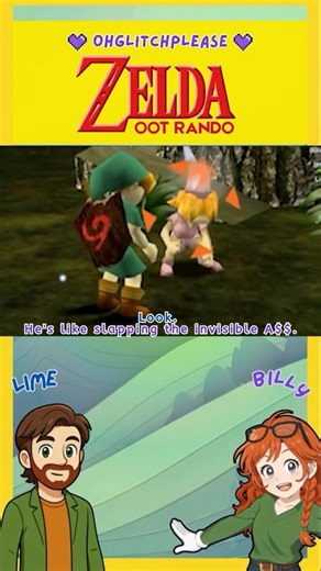 SLAPPING THE INVISIABLE A$$-Ocarina of Time Randomizer (SHIP) #pngtuber #randomizer #ootr #zelda
