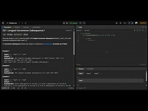 Day 9 🚀 LeetCode 521 – Longest Uncommon Subsequence I | EASIEST Subsequence Problem 😄 | 43/1000
