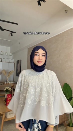 Tutorial Shawl Loose & Syria untuk Raya | Gaya Baju Kelawar