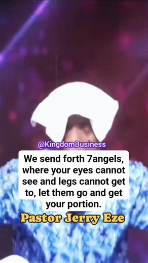 10K views · 851 reactions | We send forth 7angels, where your eyes cannot see and legs cannot get to, let them go and get your portion - Pastor Jerry Eze | kingdom Business | Facebook