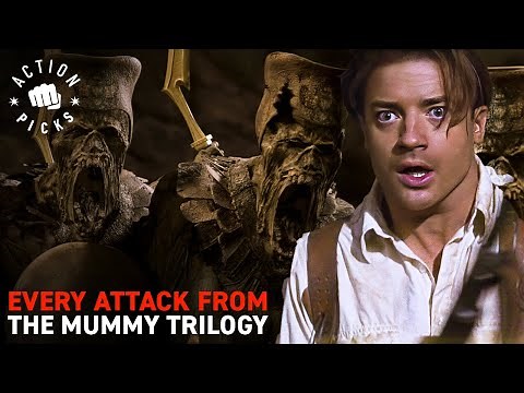 Most Intense Attack Scenes | The Mummy Movies