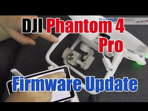 Updating the Firmware on the DJI Phantom 4 Pro, Plus