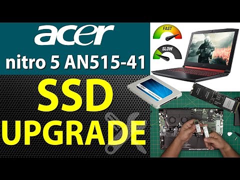 How to Upgrade Storage (SSD/HDD) in Acer Nitro 5 AN515 (N17C1) - Step-by-Step Guide💻 ✅
