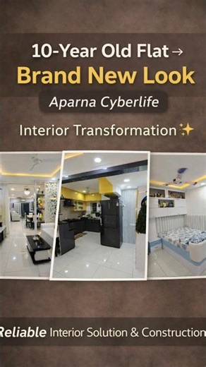 10yr Old Flat Transformed into a Modern Luxury Space #InteriorDesign #LuxuryInteriors #viral