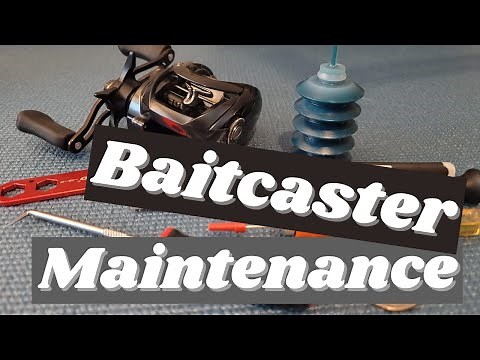 How to grease and maintain your BAITCASTING REEL!! It's really not that hard!