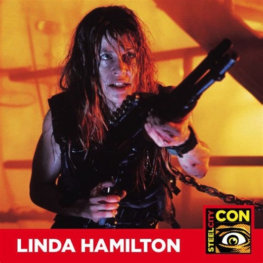 Geeked on Instagram: "Hasta la vista, baby THE TERMINATOR / TERMINATOR 2: JUDGEMENT DAY Linda Hamilton Michael Biehn Edward Furlong Robert Patrick @SteelCityComicCon #Pittsburgh #ComicCon =============== @therealmichaelb @edwardfurlongofficial @ripfighter #JamesCameron #TheTerminator #Terminator #T2 #ArtificialIntelligence #AI #Cyborg #Robotics #Robot #Robots #ScienceFiction #SciFi #Action #ActionMovie #ActionMovies #Horror #HorrorMovie #HorrorMovies #Retro #Throwback #Flashback #Nostalgia #80sM