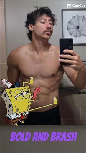 Spongebob and Six Pack Abs
