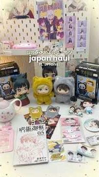 the ultimate OTAKU haul 🛍️✨ #jpfans #animehaul #animemerch #jpfanshaul