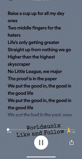 Good Life Lyrics - G-Eazy ft. Kehlani