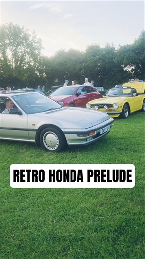 Retro 1987 Honda Prelude #fyp #automobile #carlovers #carspotting #carshow #redhill