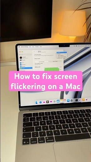Try these quick fixes for a glitching MacBook screen #shorts