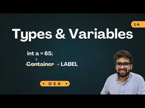 Types and Variables | Variable is NOT a Container — Here's Why