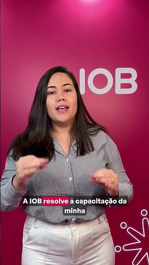 A Stephanie Duarte, compartilha como a IOB ajuda sua equipe a se preparar para a Reforma Tributária.