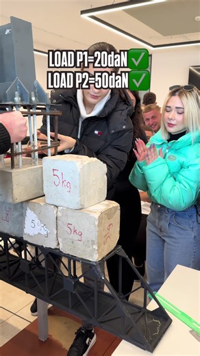 Wood_Truss Bridge Stability challenge | Part.1🚧✅ Civil Engineering course 1 #civilengineering #students #workshop #fyp #viral