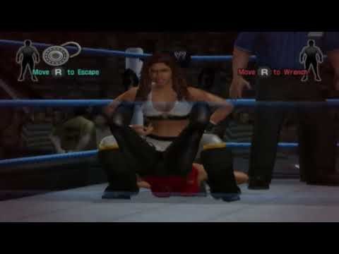 Candice Michelle vs Melina | WWE SmackDown vs. Raw 2008