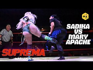 Sadika vs Mary Apache | 4tos de final Torneo Suprema 2023 | Lucha completa