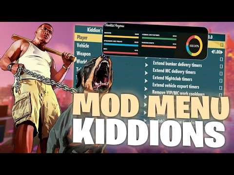 GTA 5 Mod Menu PC | Free Kiddions Cheat, Money Hack & Online Mods | Download Tutorial