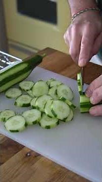 Old-Fashioned Cucumber Salad | Creamy and Delicious!