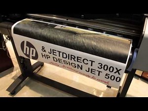 HP DesignJet 500 42in Printer Ebay