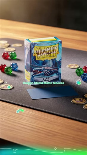 Dragon Shield Standard Matte Sleeves - 100ct Per Pack - Multiple Colors - Textured for Superior Handling & Shuffle-ability - Fits MTG, Pokemon, & More Cards - Set Booster Box - Tik Tok really likes their AI feature!! OH MY!