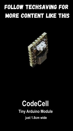 A tiny Arduino module that packs a big punch! Perfect for compact projects, whether you're building a smart home gadget, a mini robot, or a wearable tech device. The possibilities are endless with this little powerhouse! #Arduino #Microcontroller #TechProjects #DIYElectronics #MakerCommunity #TinyTech #SmartHome #WearableTech #Innovation #CodingLife #Electronics #GadgetLovers #CreativeTech #TechInspo #Robotics #SmartDevices #IoT #Engineering #CodeLife #TechHacks | TechSavings Spot