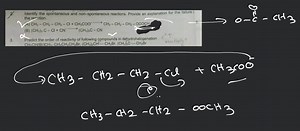 Identify the spontaneous and non-spontaneous reactions. Provide... | Filo