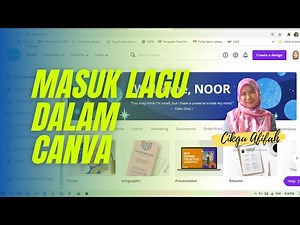 CARA MASUK LAGU DALAM CANVA