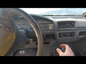 1997 Ford 7.3 powerstroke startup and run