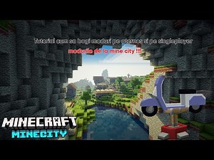 Tutorial cum sa bagi moduri pe minecraft si pe aternos || moduri dupa MineCity