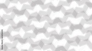 Zigzag pattern lines moving and crossing diagonally. 4K Abstract background. Animated black and grey zigzag lines background. Smooth template background.