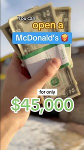 McDonald's franchise cost, profit, and fees