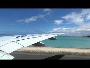 Hawaii 一人旅 ホノルル国際空港　離陸