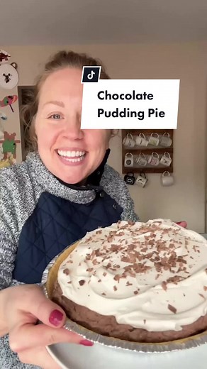 Decadent Chocolate Pudding Pie Recipe
