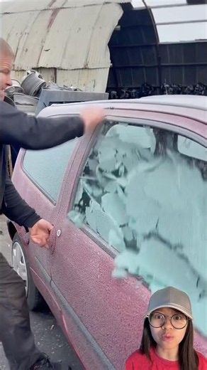 WINTER GLASS EFFECT⁉️😱❄️