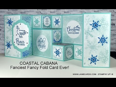 No.565 - Fanciest Fancy Fold Card Ever! - JanB No.5 Top UK Stampin' Up! Independent Demonstrator