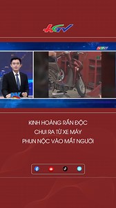 1.2M views · 12K reactions | Kinh hoàng rắn độc chui ra từ xe máy, phun nộc vào mắt người #fbreels #hgtvreels #THTPCT #rắnđộc | Truyền hình Hậu Giang | Facebook