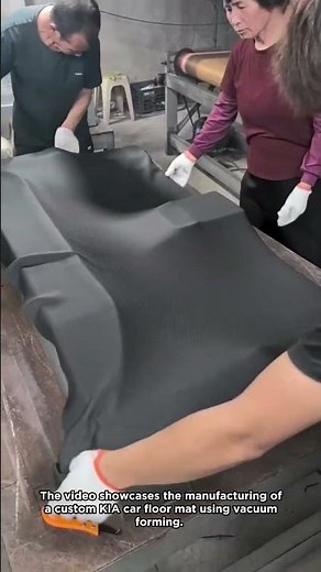 How Car Floor Mats Are Made: Vacuum Forming Process
