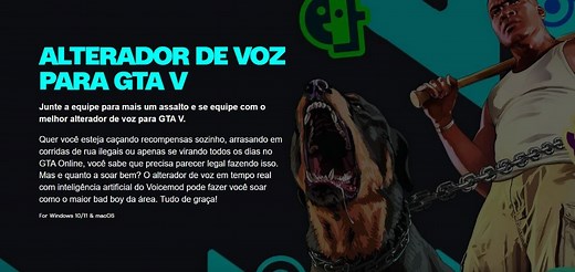 Alterador de Voz GRATUITO & Soundboard para GTA V (RP Online) | Voicemod